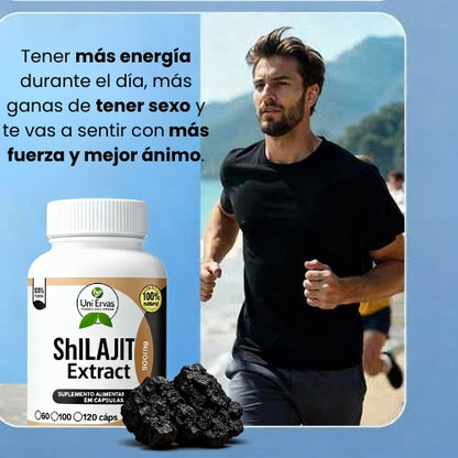 Shilajit ENERGYMAX 120 cápsulas – Llevate dos unidades y pagá mucho más barato! 🎁(BLACK FRIDAY SOLO PARA LOS PRIMEROS 50 COMPRADORES)🔥